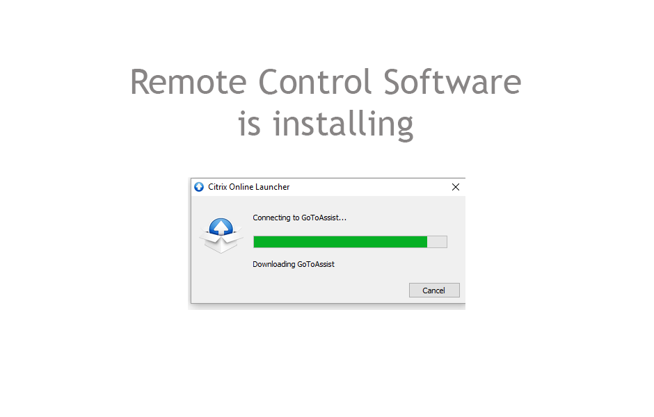 Remote Control is Installing